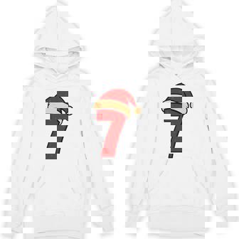 Fun Six Seven 6 7 Meme Couples Christmas Tri-Blend Hoodie | Mazezy