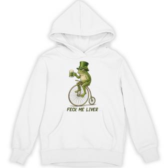 Irish Frog Feck Me Liver St Patrick’S Day Drinking Hoodie - Thegiftio