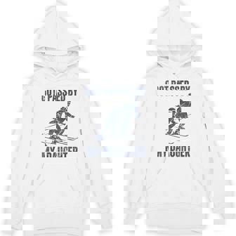 Skiing Got Passed By My Daughter Family Ski Trip Hoodie | Mazezy