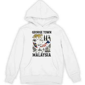 George Town Malaysia City Vacation Souvenir Unisex Hoodie | Mazezy
