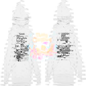 Gingerbread Pilot Cute Christmas Cookie Airplane Hoodie - Monsterry