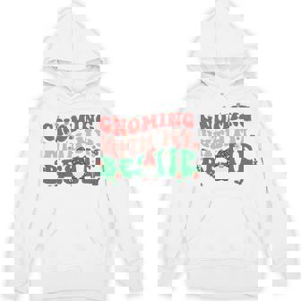 Gnome Twinning With My Bestie Matching Christmas Sweatshirt Unisex Hoodie | Mazezy