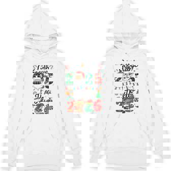 Goodbye 2025 Hello 2026 Happy New Year Christmas Family Hoodie - Seseable