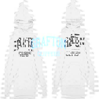 Grafton High School HS Yorktown VA Retro Sports Unisex Hoodie | Mazezy