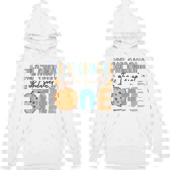 Great Grandma Of The Sweet One Cookies And Milk Birthday Unisex Hoodie | Mazezy