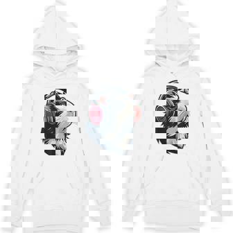 Guinea Pig With Headphones Cute Animal Motif Unisex Hoodie | Mazezy