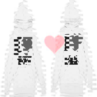 I Heart Keiファーストネーム I Love パーソナライズ パーカー - Kawaiitshirt