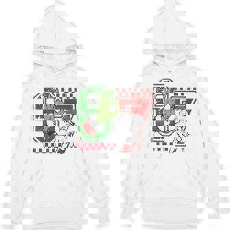 Hilarious 6 7 Holiday Meme Featuring Green And Santa Hands Hoodie | Mazezy