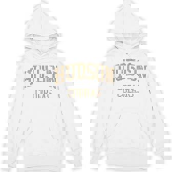 Hudson High School HS Hudson FL Vintage Sports Unisex Hoodie | Mazezy