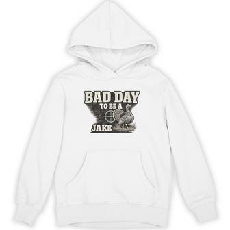 Hunter Turkey Hunting Bad Day To Be A Jake Hoodie | Mazezy