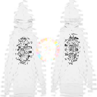 Imagine Hippie People Living Life In Peace And Love Hoodie - Monsterry