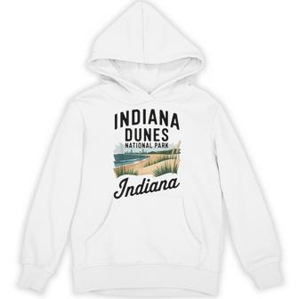 Indiana Dunes National Park Scenic Beach Hoodie | Mazezy