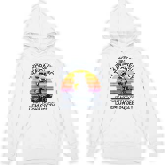 In The Interest It Was Not Easy Peasy Lemon Squeezy Raccoon Unisex Hoodie | Mazezy