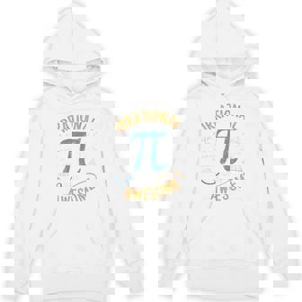 Irrational But Awesome Pi Day Spiral Pi Math Hoodie - Monsterry