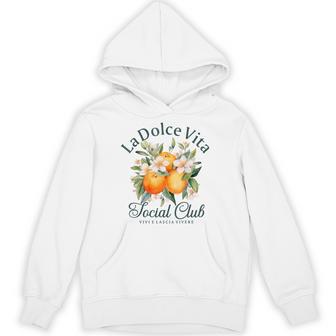 Italy La Dolce Vita Social Club Italian Summer Hoodie - Thegiftio UK
