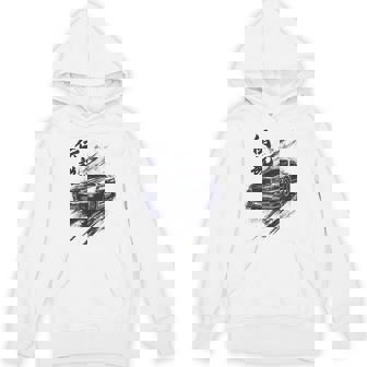 Japanese Drift Street Car Dark Ink Art Legendary JDM Unisex Hoodie | Mazezy