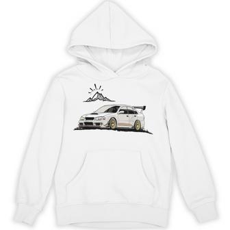 Jdm Rally Racer Japanese Modified Race Car Hoodie - Thegiftio UK
