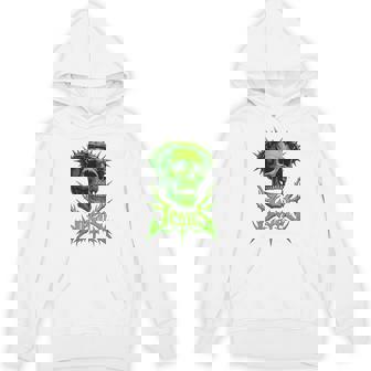 Jesus Skull Crown Christian Gothic Christcore Metal Style Premium Unisex Hoodie | Mazezy