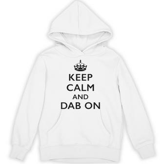 Keep Calm And Dab On Hoodie - Thegiftio UK