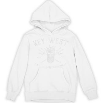 Key West Florida Vintage Poseidon Conch Republic Hoodie - Thegiftio