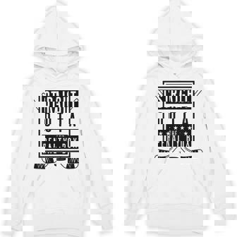 Kids Ice Hockey Player Straight Outta The Penalty Box Kids Unisex Hoodie | Mazezy