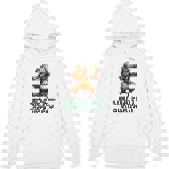 Kinda Fitorta Fat Gorilla ヘビーウェイトリフティング 面白いジム パーカー - Kawaiitshirt