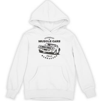 Legendary Muscle Car Barracuda Cuda Classic Vintage 1970S Hoodie - Thegiftio UK