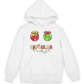 He Likes My Big Bulbs I Love His Peppermint Stick Couples Hoodie - Thegiftio UK