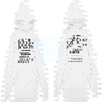 Lincoln Nebraska NE Vintage Established Sports Unisex Hoodie | Mazezy