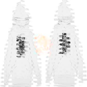 Lion Butterfly Lion Vintage Unisex Hoodie | Mazezy