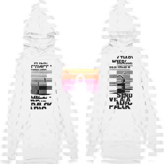 Locksport Enthusiast Colorful Padlock Sunset Unisex Hoodie | Mazezy