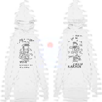 Lost In Nature Vacation Travel Kazakhstan Unisex Hoodie | Mazezy