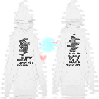 I Love My Discus Fish Unisex Hoodie | Mazezy