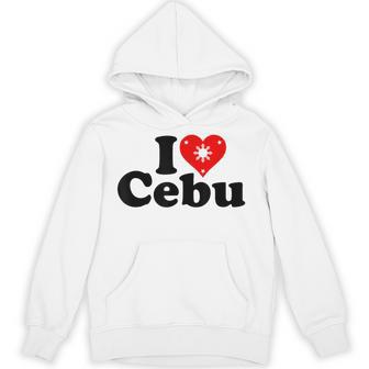 I Love Heart Cebu フィリピン諸島 パーカー - Kawaiitshirt