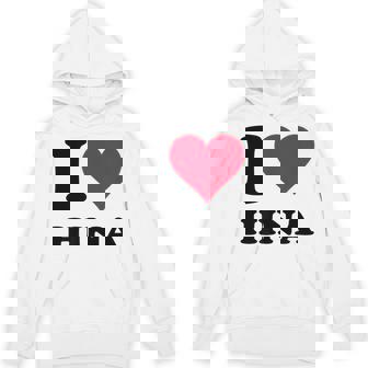 I Love Hina パーカー - Kawaiitshirt