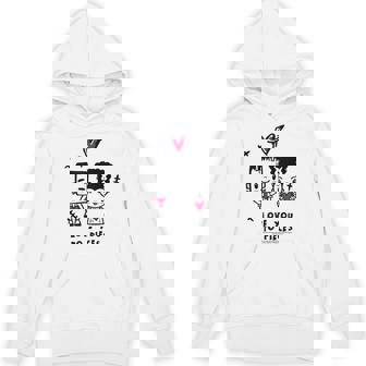 Love You To Pieces Monster Couple Gothic Valentine Horror Tank Top Unisex Hoodie | Mazezy