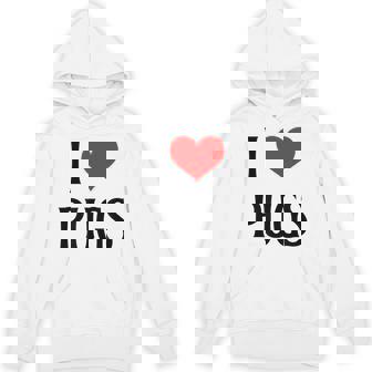 I Love Pugs I Heart Pugs Dog Lover Pet Puppy Dog Pug パーカー - Kawaiitshirt