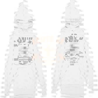 Men Armor Up Christian Workout Gym Camo Jesus Cross Dumbbell Unisex Hoodie | Mazezy