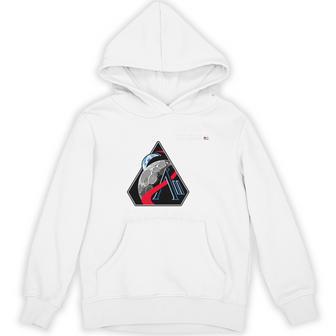 Nasa Artemis Ii Mission Patch Worm Logo Tri-Blend Hoodie - Thegiftio