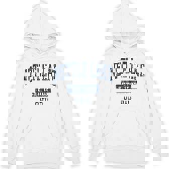 Nettle Lake Ohio OH Vintage Sports Established Unisex Hoodie | Mazezy