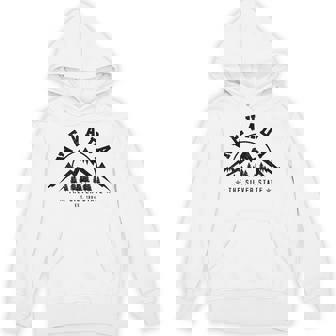 Nevada Est 1864 Vintage Mountains Nature Outdoor Unisex Hoodie | Mazezy