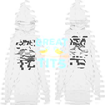 Nice Tits Bird Watching For Birder Birding Unisex Hoodie | Mazezy