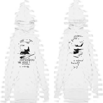 How Many Night A Week Should You Be Reading 67 Meme Cat Book Unisex Hoodie | Mazezy