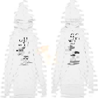 Omg Wft ワイヤーフォックステリアシャツ パーカー - Kawaiitshirt