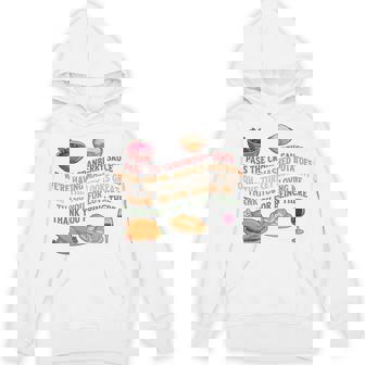 Pass The Cranberry Sauce We're Having Mashed Potatoes Tri-Blend Hoodie | Mazezy