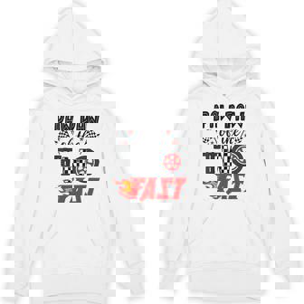 Paw Paw Of The Two Fast 2nd Birthday Racing Car Family Unisex Hoodie | Mazezy