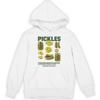 Pickles For Snack And Food Fans Hoodie - Monsterry