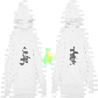 Been Playing Violin A Long Time T-Rex Dinosaur Violinist Unisex Hoodie | Mazezy