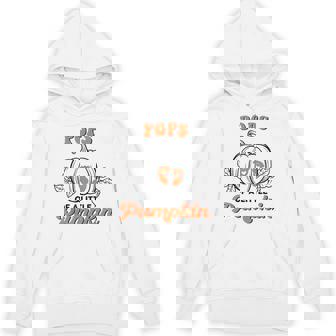 Pops Of A Little Pumpkin Thankful Grandpa To Be Unisex Hoodie | Mazezy