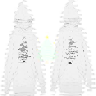 Protect Democracy Christmas Tree Anti Trump Hoodie | Mazezy
